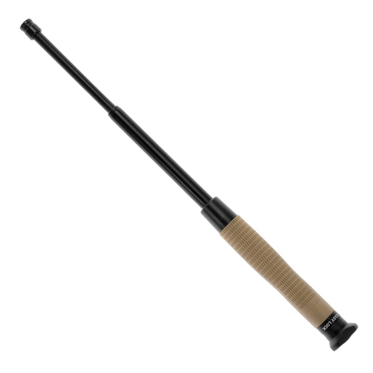 Pałka teleskopowa ESP Easy Lock Ergonomic Triangle End hartowana 18" - Khaki/Black