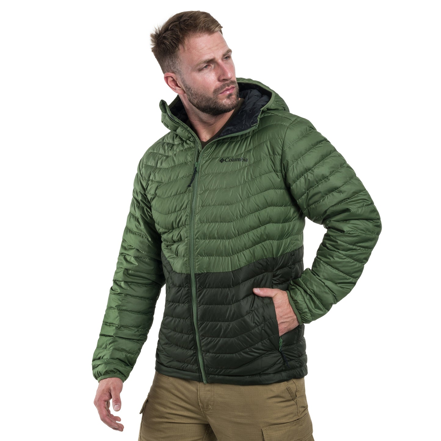 Kurtka Columbia Westridge Down Hooded - Greenscape