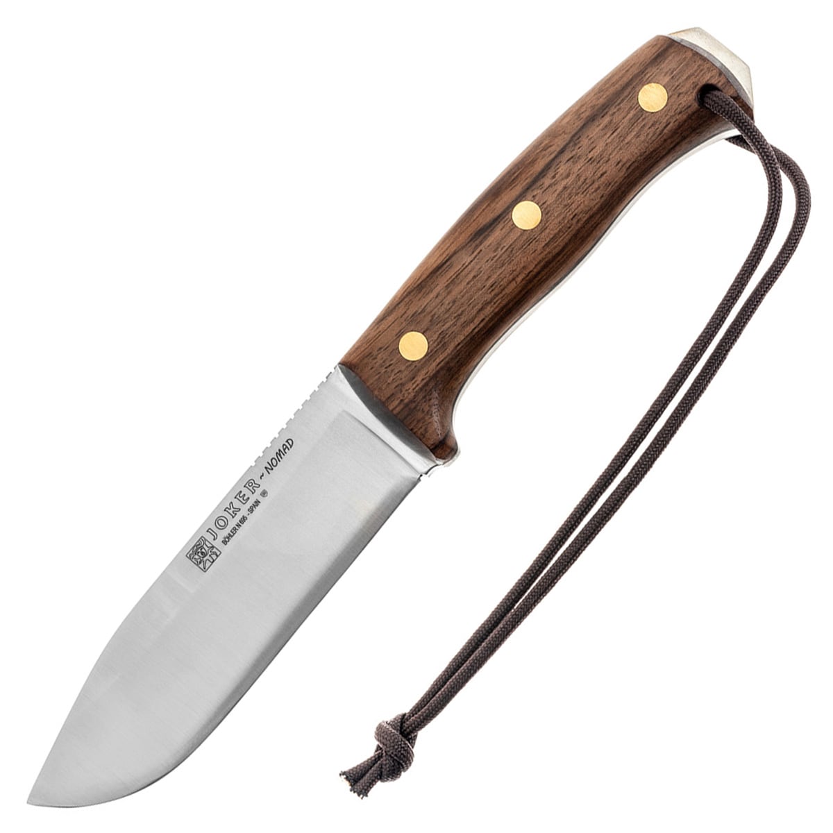 Nóż Joker Nomad Bushcraft Walnut