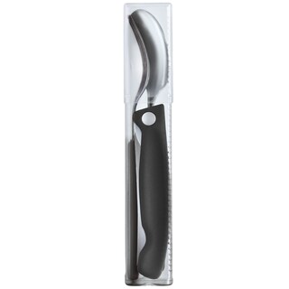 Zestaw Victorinox - nóż składany, widelec, łyżka - Black
