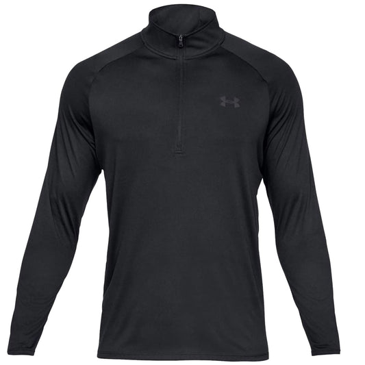 Koszulka termoaktywna Under Armour Tech 2.0 1/2 ZIP Long Sleeve - Black