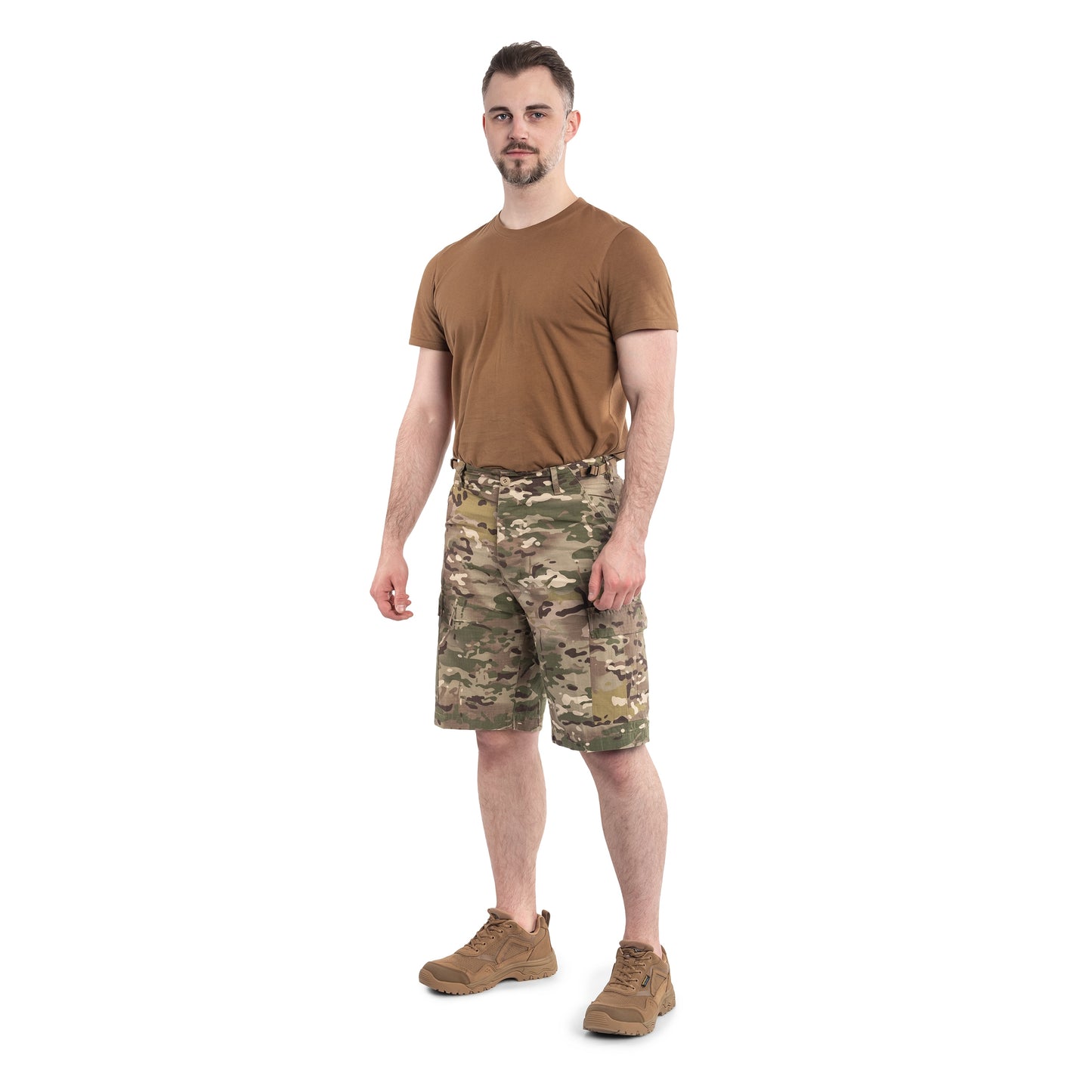 Szorty Brandit BDU Rip-Stop - Arid MC Camo