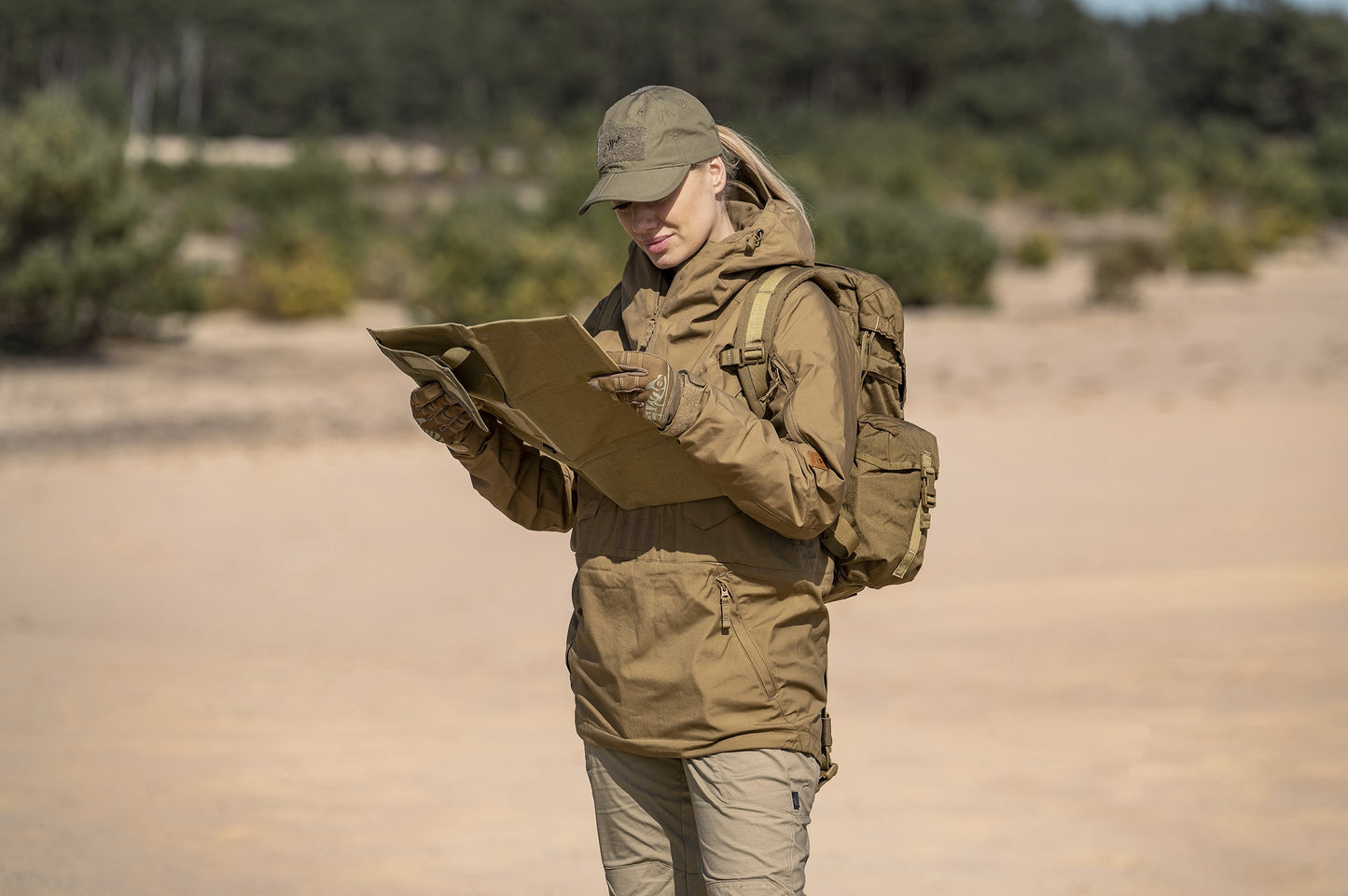 Kurtka Helikon Pilgrim Anorak - Coyote
