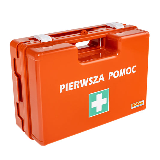 Apteczka Boxmet Medical DIN 13157 w walizce - Orange