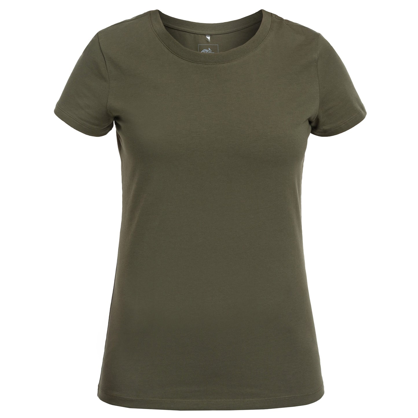 Koszulka T-Shirt damska Helikon z bawełny organicznej Slim - Olive Green