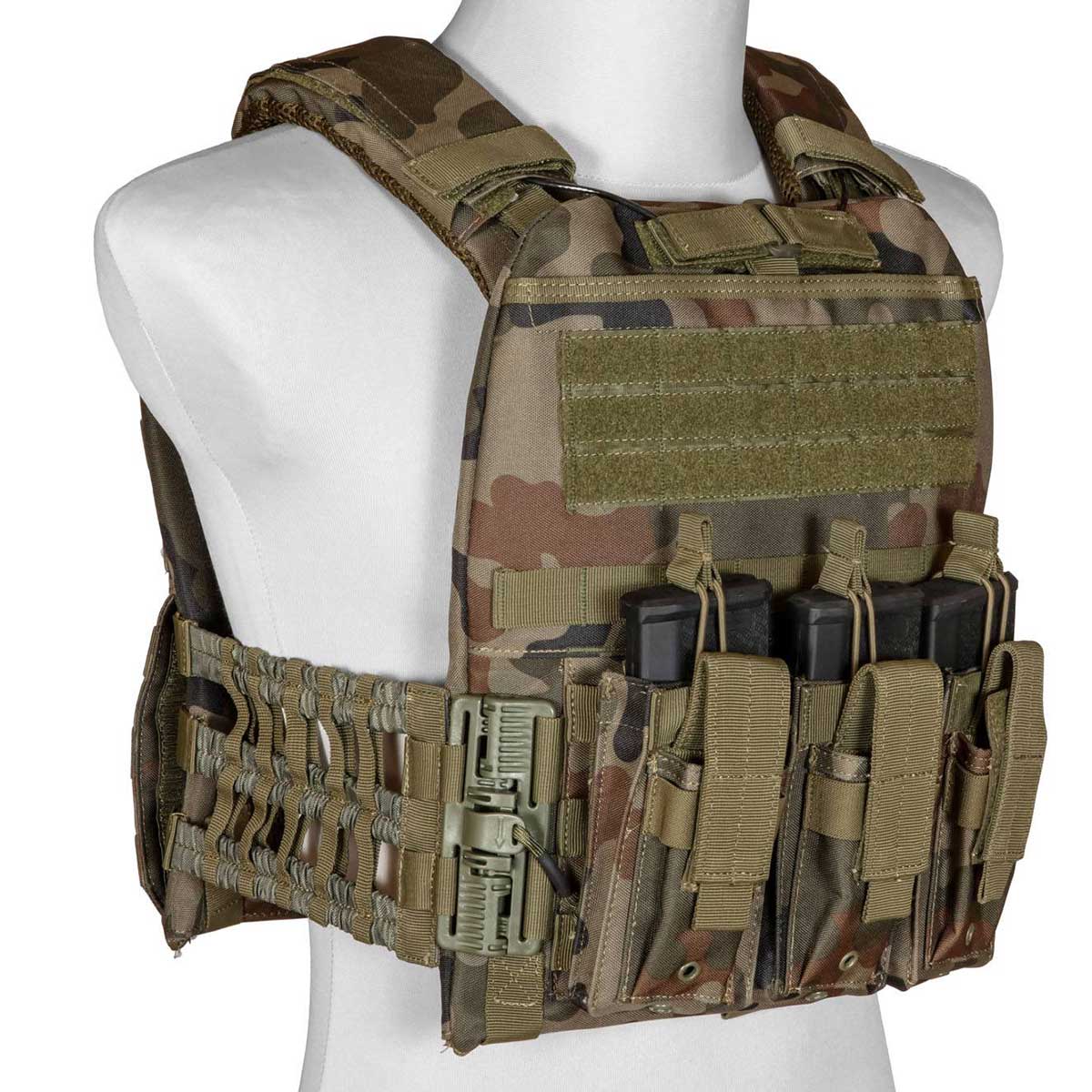 Kamizelka taktyczna GFC Tactical 9039 Basic - wz.93 Pantera PL Woodland