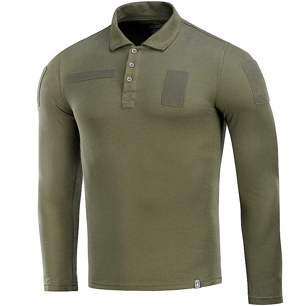 Koszulka polo M-Tac 65/35 Long Sleeve - Army Olive