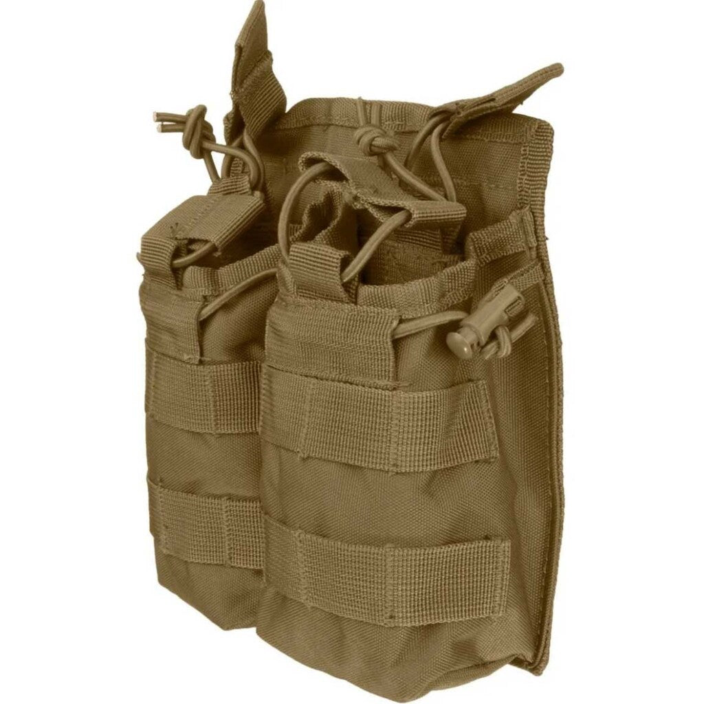 Ładownica podwójna Mil-Tec Open Top Magazine Pouch Coyote