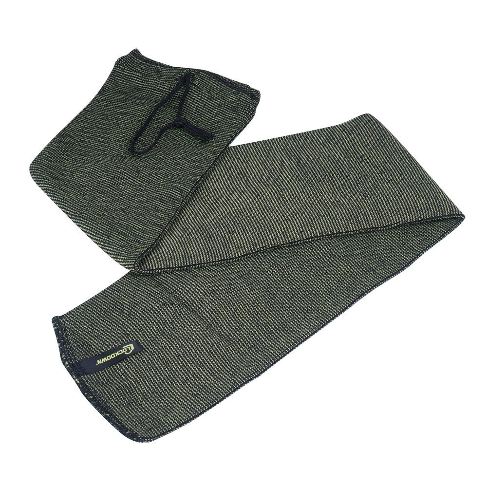Pokrowiec na broń Lockdown Gun Sock 36 cali - czarny/zielony
