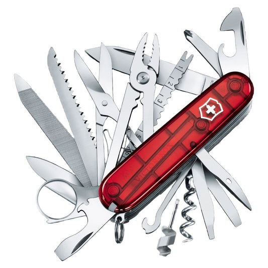 Scyzoryk Victorinox Swiss Champ - Transparent Red