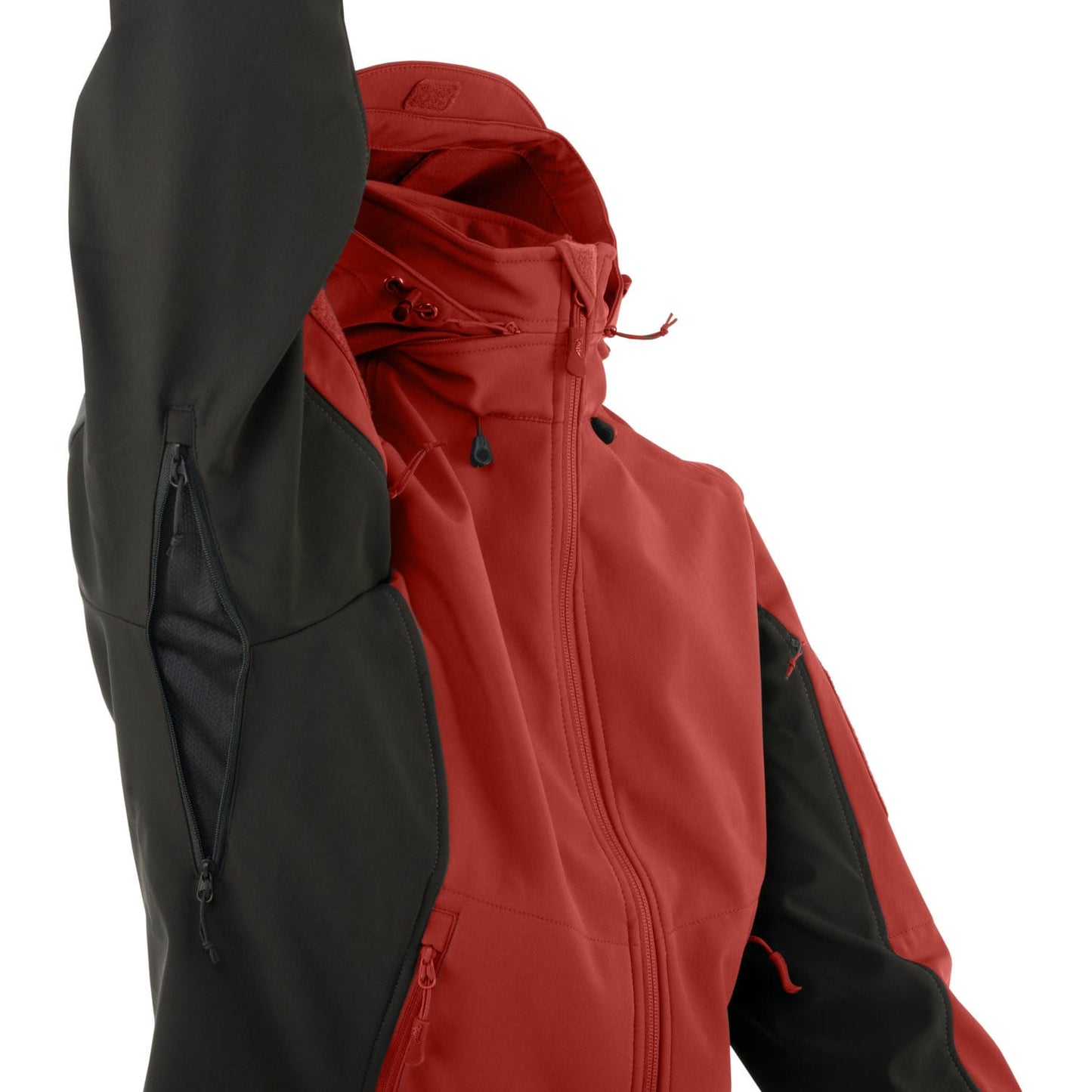 Kurtka damska Helikon Gunfighter Softshell - Crimson Sky/Black