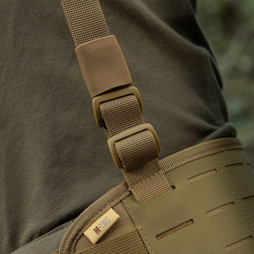 Szelki M-Tac Elite do pasa taktycznego - Coyote