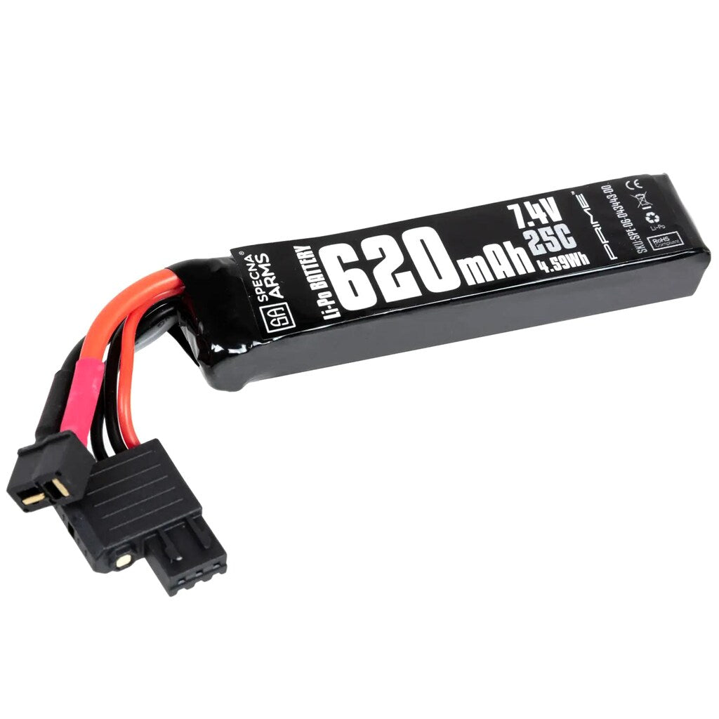 Akumulator ASG Specna Arms x Gens Ace Li-Po 7,4 V 620 mAh G-Tech 25C - T-Deans mini