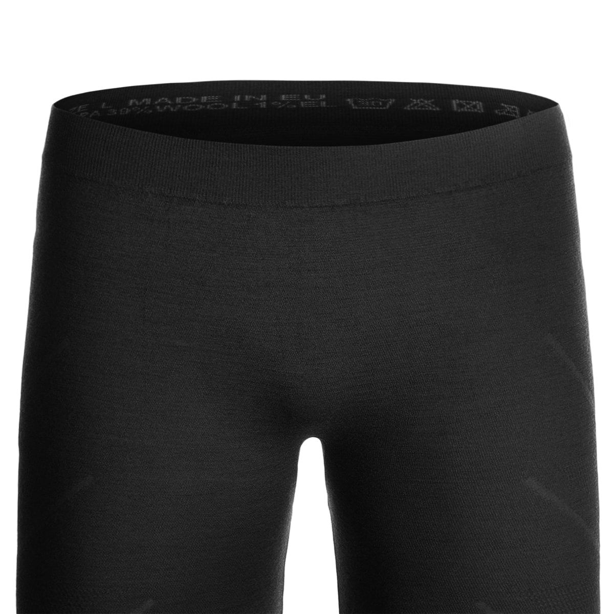 Legginsy termoaktywne męskie FreeNord NordTrek Merino Tech - Black