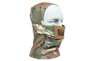 Kominiarka Specna Arms Knight z ochraniaczem - MultiCam