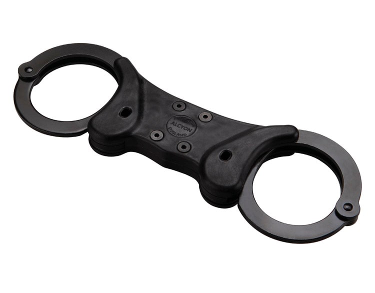 Kajdanki sztywne Alcyon Rigid steel czarne