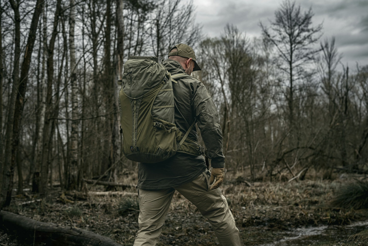 Kurtka Helikon Pilgrim Anorak - Taiga Green