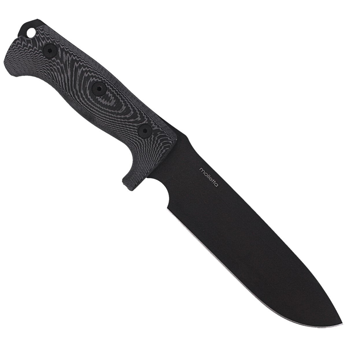 Nóż LionSteel M7 Micarta Black Blade