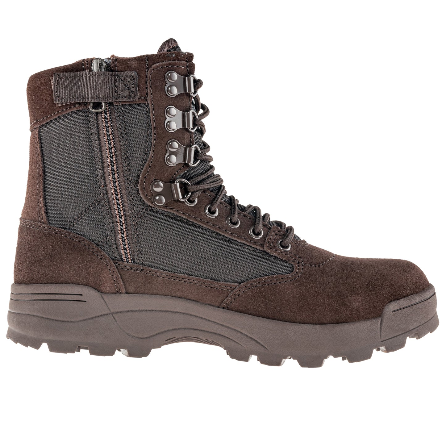 Buty Brandit Tactical Zipper Boots - Brown