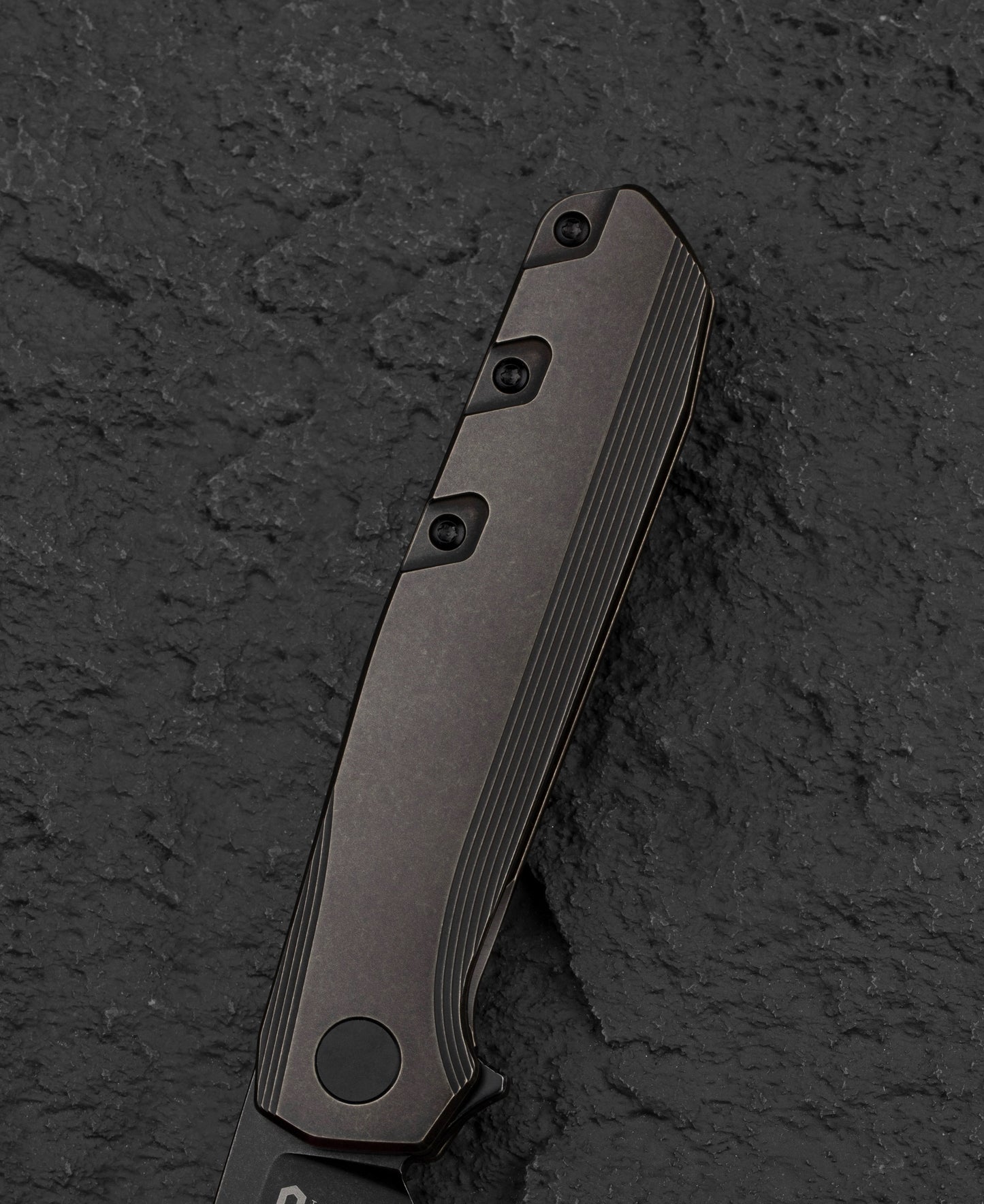 Nóż składany Bestech 9 - Black Stonewash/Black Bronze