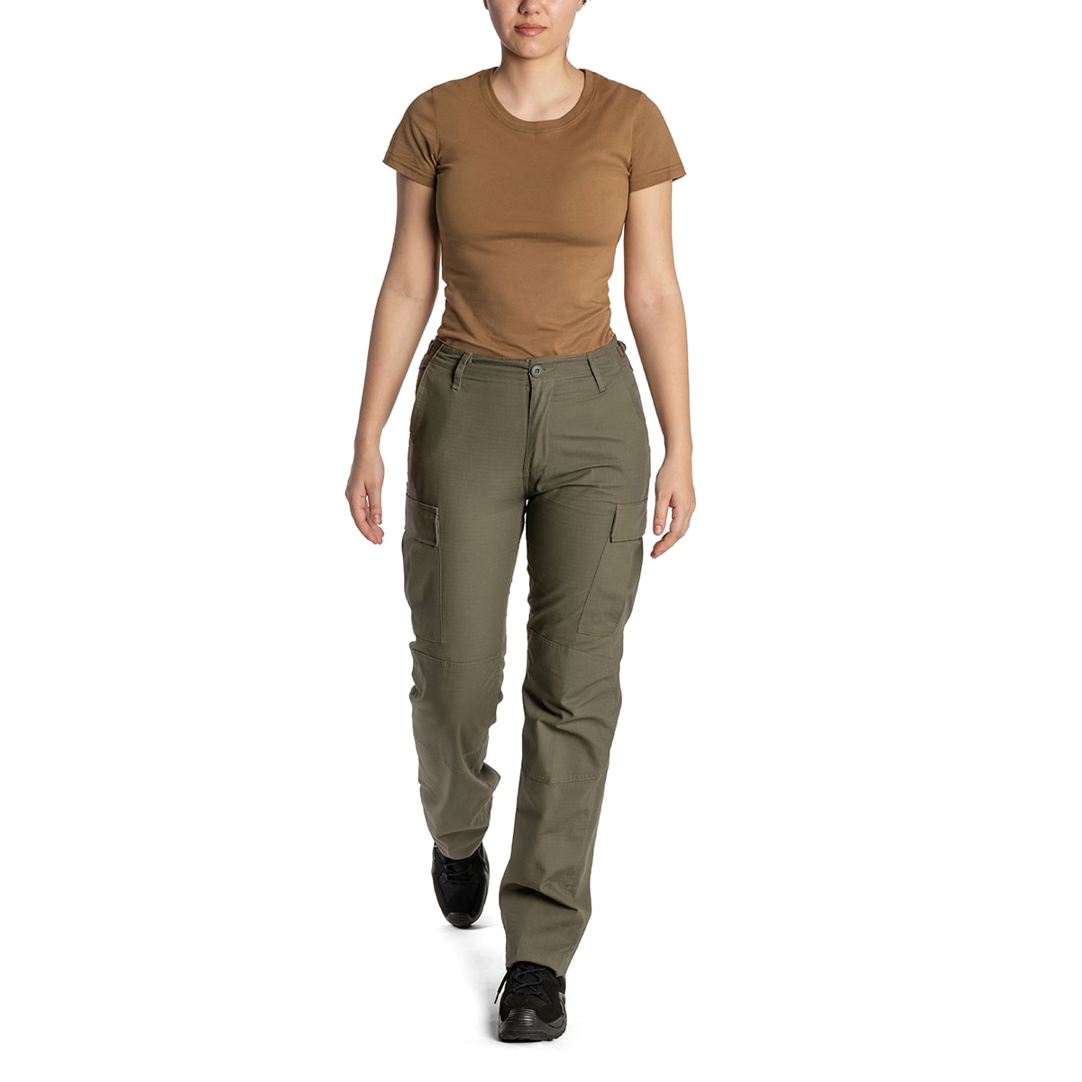 Spodnie damskie Brandit Cargo BDU Rip-Stop - Olive