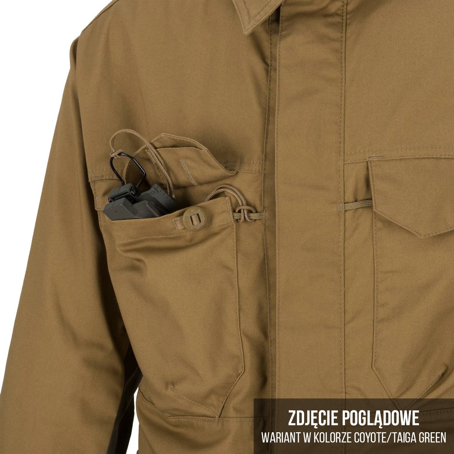 Koszula Helikon Woodsman - Taiga Green/Black