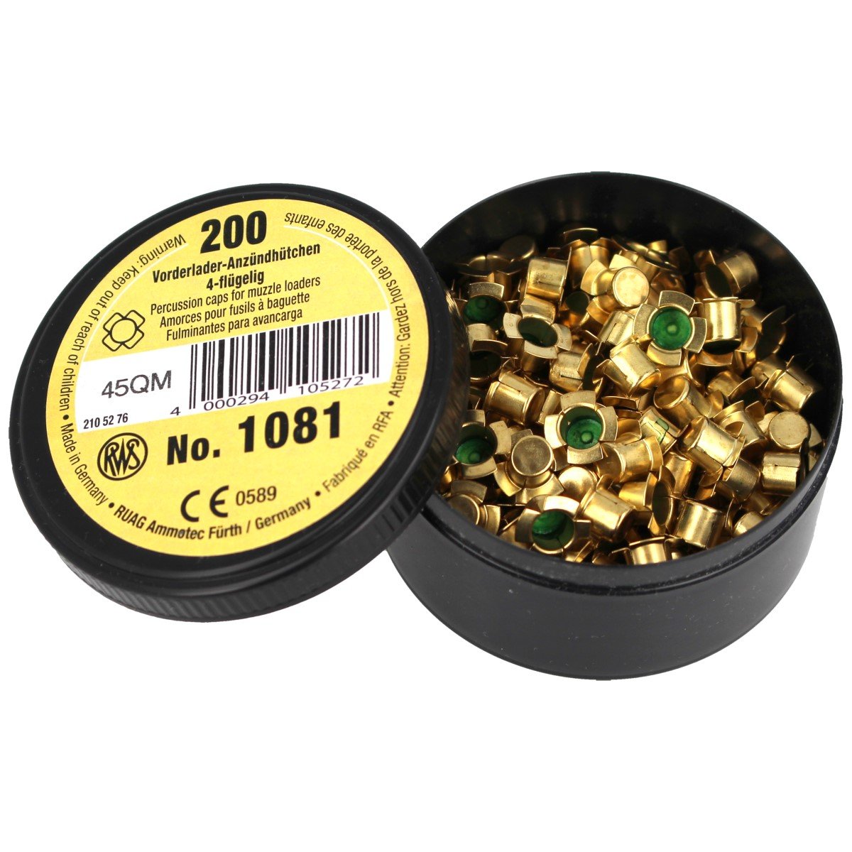 Kapiszony RWS No. 1081 Sharps 6 mm - 200 szt.