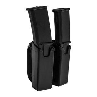 Podwójna ładownica obrotowa ESP z montażem Paddle na magazynki do MP5/UZI/SA VZ.61 - Black