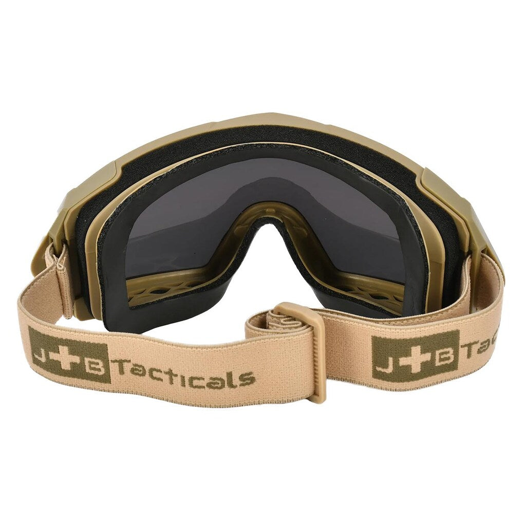 Gogle taktyczne JB Tacticals Antifog UV - Desert