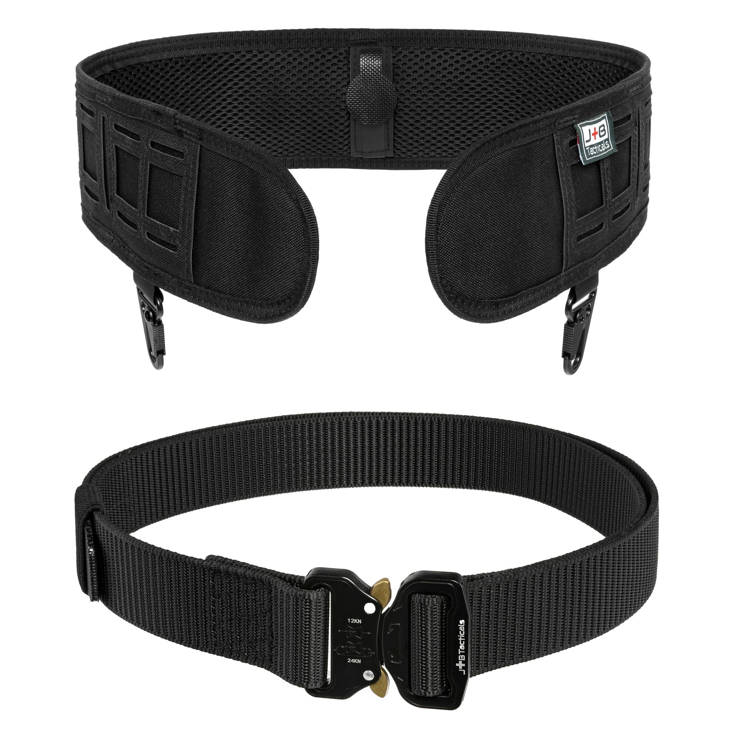 Pas taktyczny JB Tacticals MOLLE Laser Cut - Black