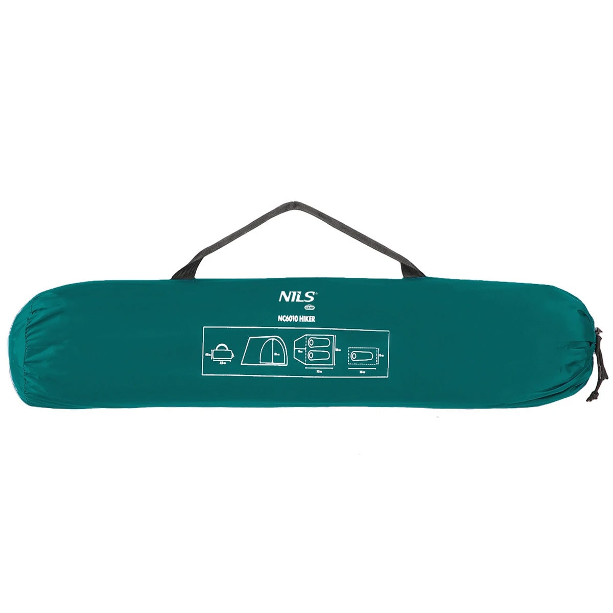 Namiot 2-osobowy Nils Camp Hiker NC6010 - Zielony