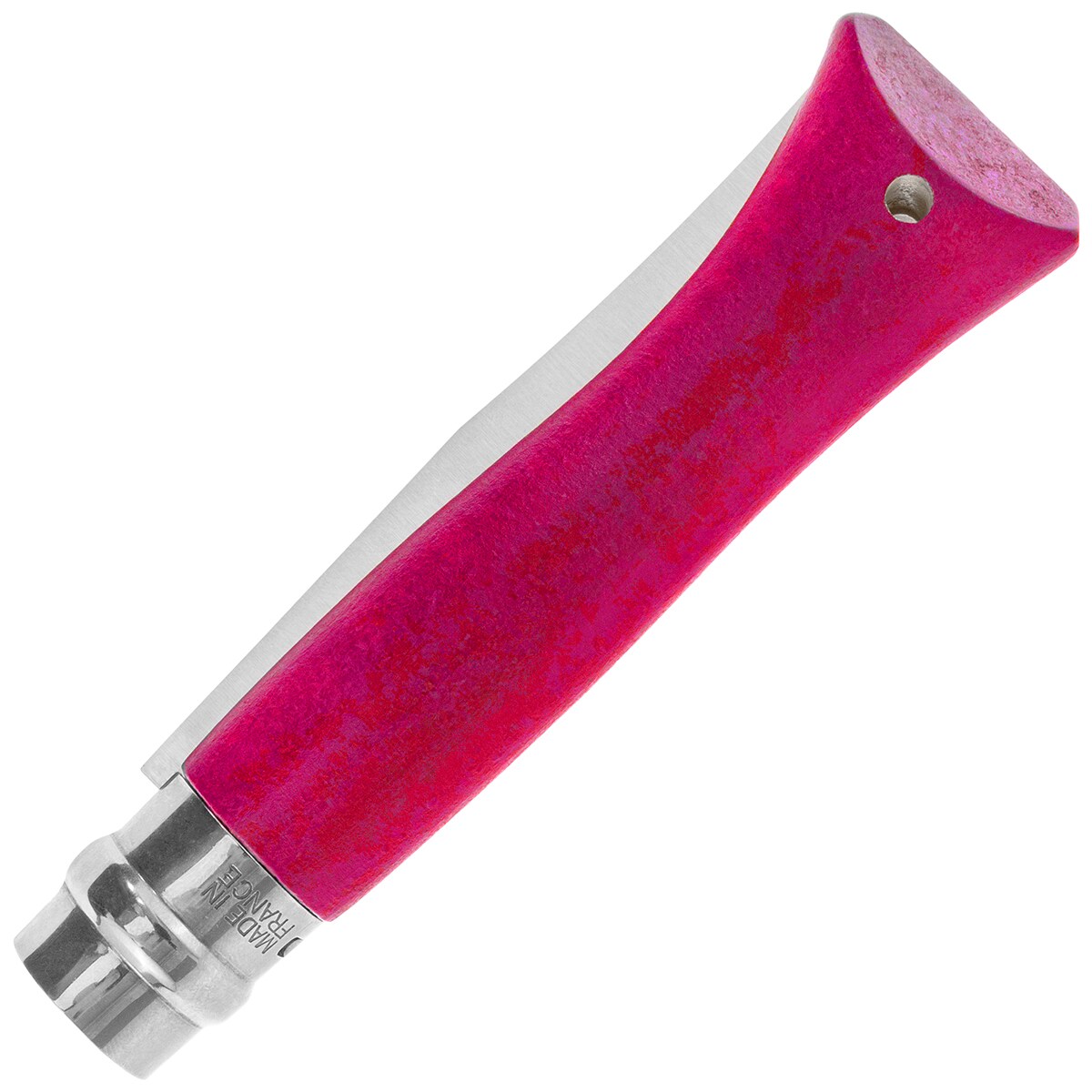 Nóż składany Opinel No.6 Colorama Inox - Strawberry