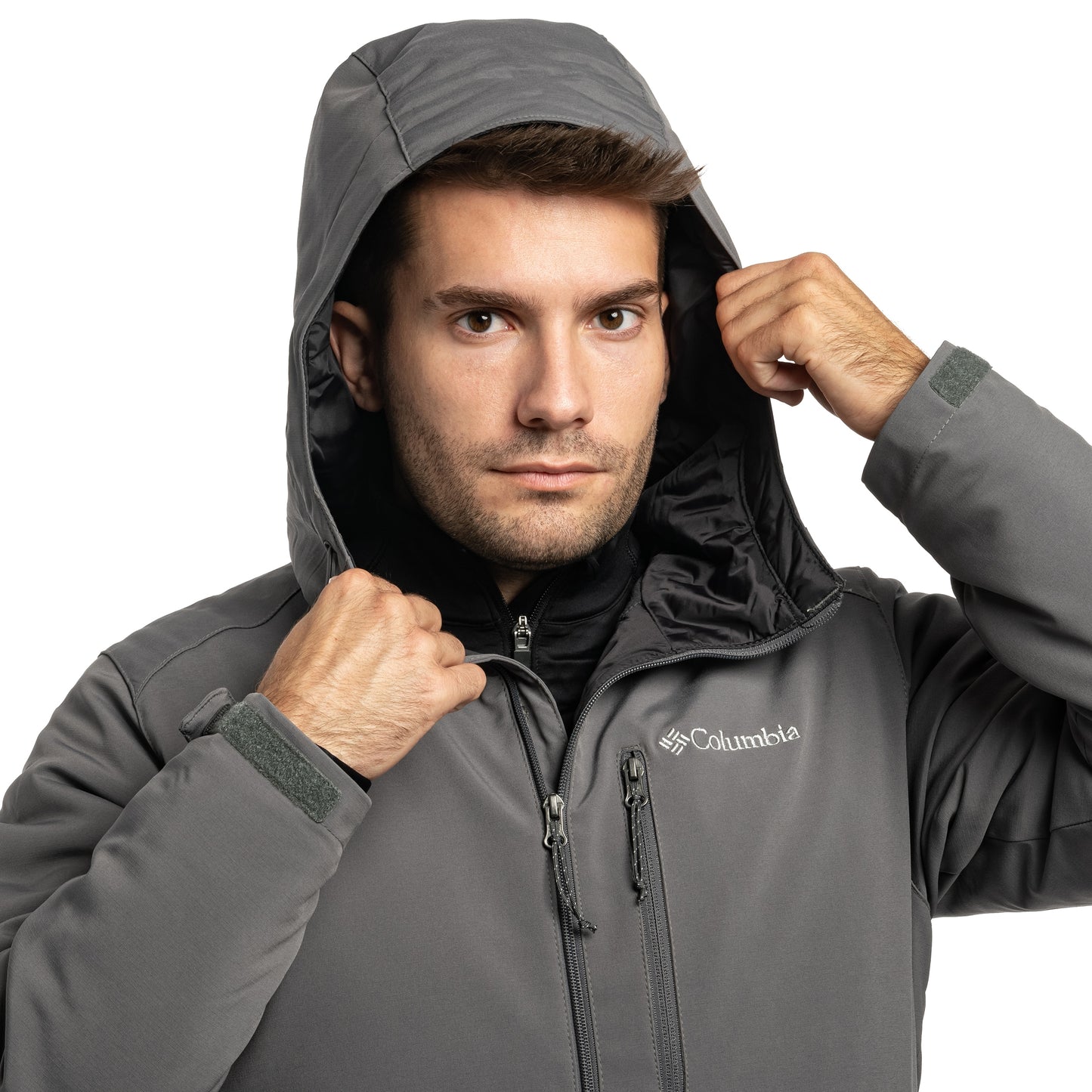 Kurtka Columbia Gate Racer II Softshell - City Grey