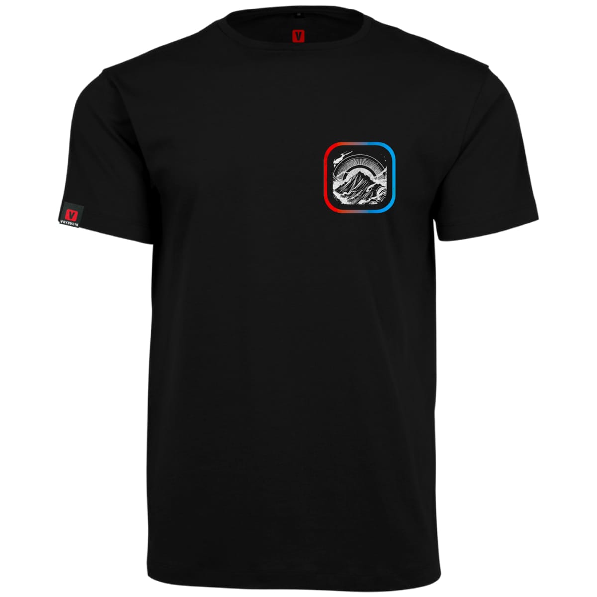 Koszulka T-shirt Voyovnik Misty Voyager - Czarna