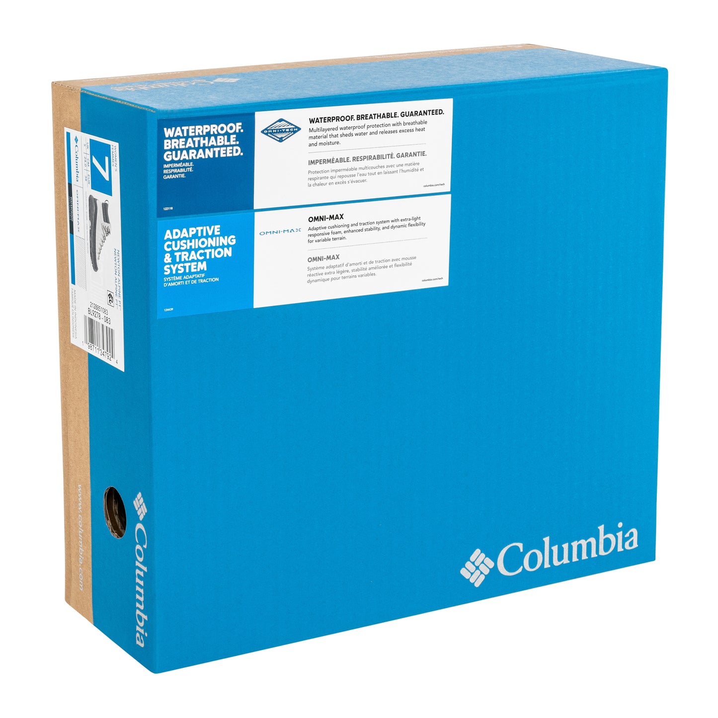 Buty damskie Columbia Newton Alpine PT - Cloud Grey/Shark