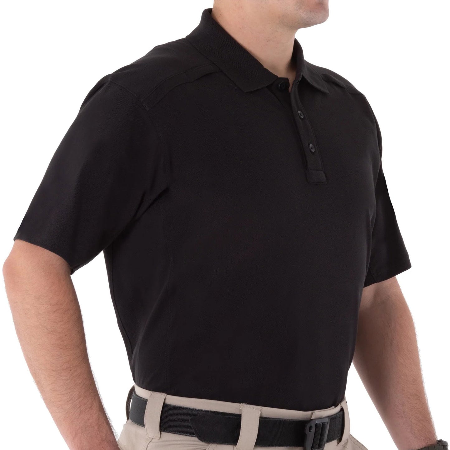 Koszulka polo First Tactical Cotton - Black