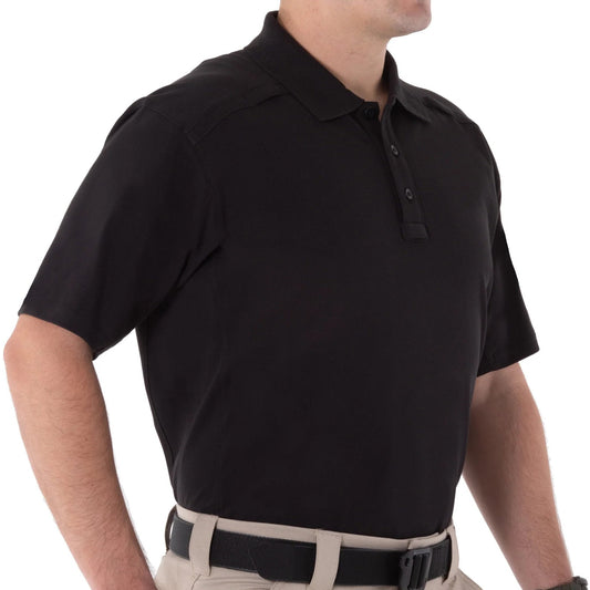 Koszulka polo First Tactical Cotton - Black