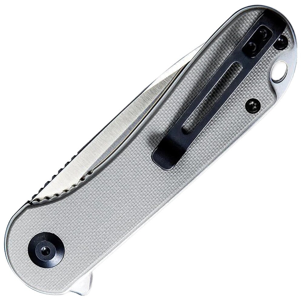 Nóż składany Civivi D2 Elementum Flipper C907B - Satin/Grey G10