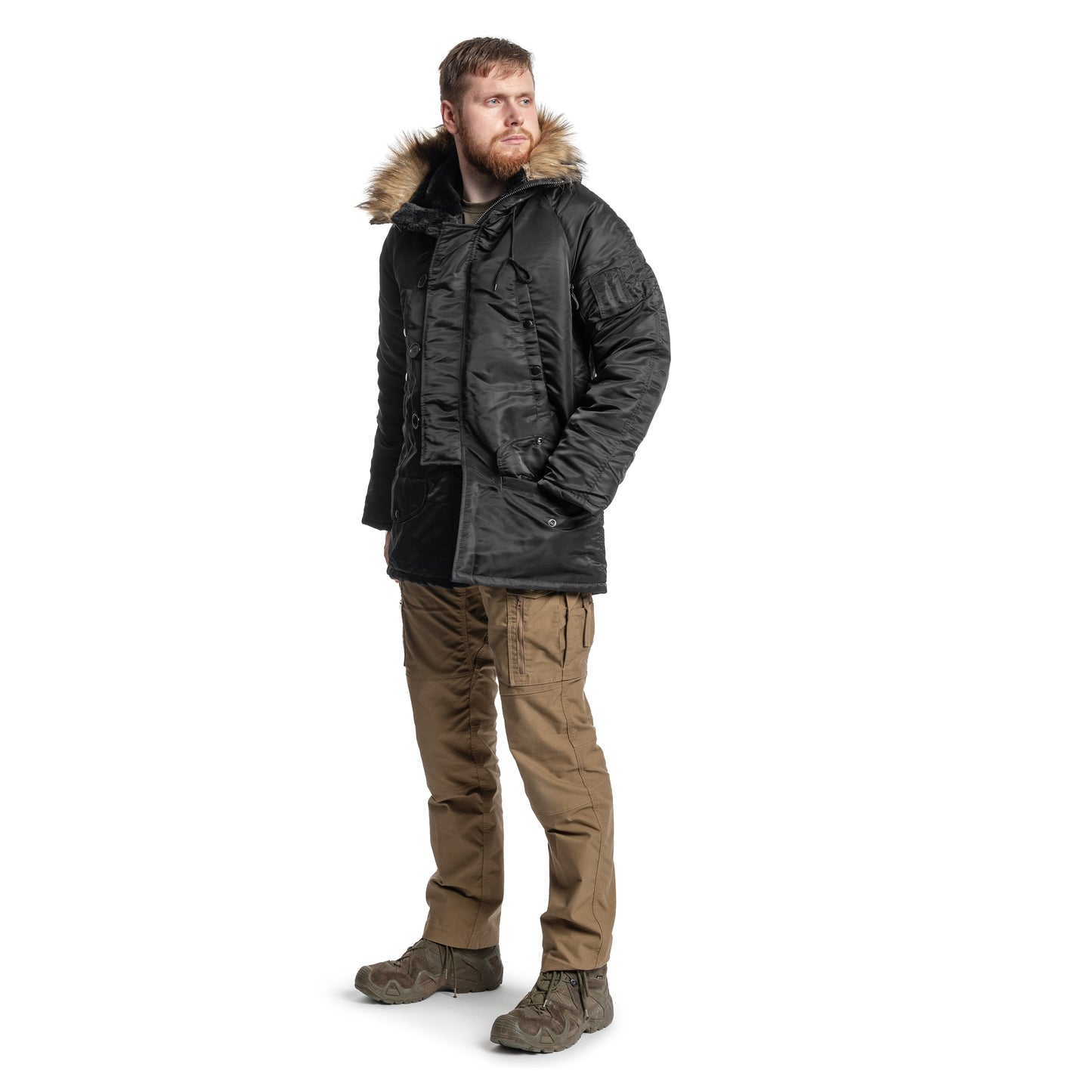 Kurtka Mil-Tec N3B Parka - Black