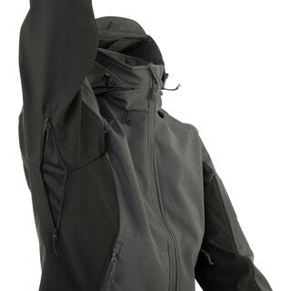 Kurtka damska Helikon Gunfighter Softshell - Shadow Grey/Black