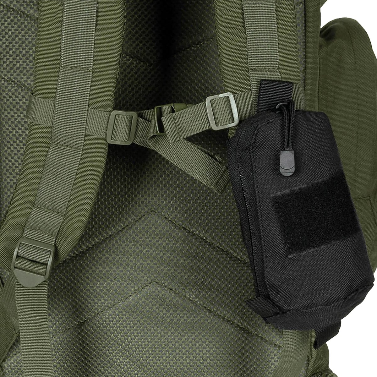 Kieszeń MFH Pouch For Shoulder Strap MOLLE - Black