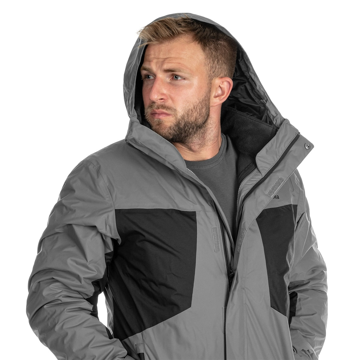 Kurtka Columbia Tunnel Falls Interchange City Grey/Black