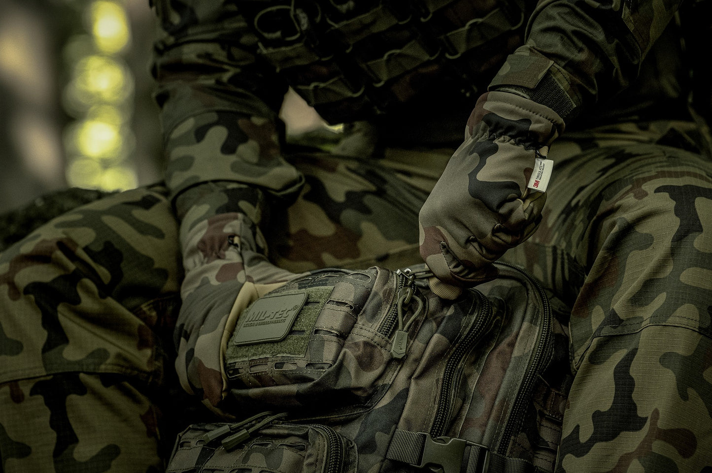 Plecak Mil-Tec Assault Pack Laser Cut Large 36 l - wz.93 Pantera PL Woodland