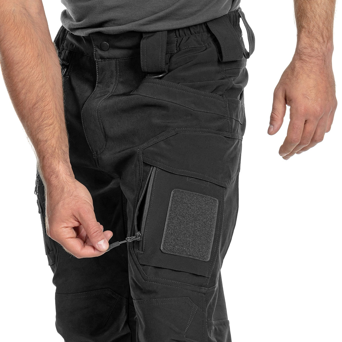 Spodnie Mil-Tec Softshell Assault Waterproof - Black