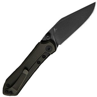 Nóż składany Bestech Knives Icarus - Black Blade / Dark Bronze Titanium