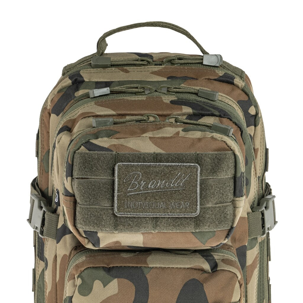 Plecak Brandit Assault Pack Medium 25 l - Woodland