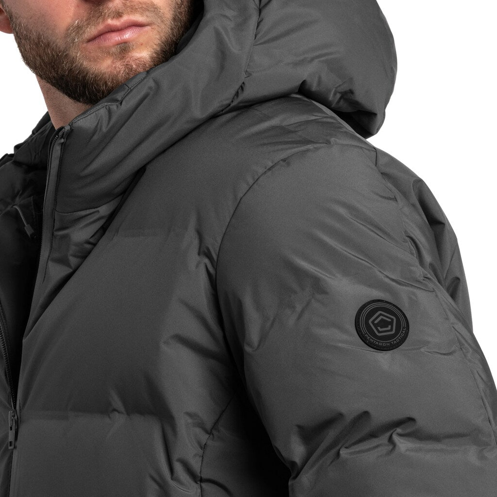 Kurtka Pentagon Omega Down - Cinder Grey
