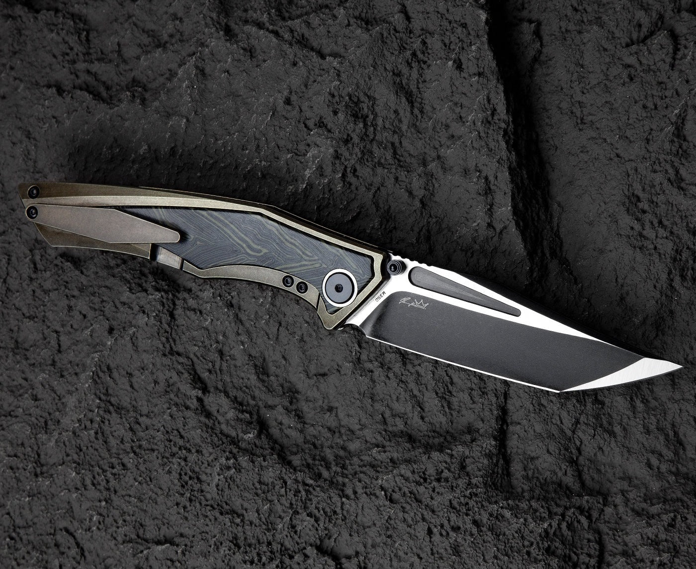Nóż składany Bestech Knives Togatta - Bronze/Black
