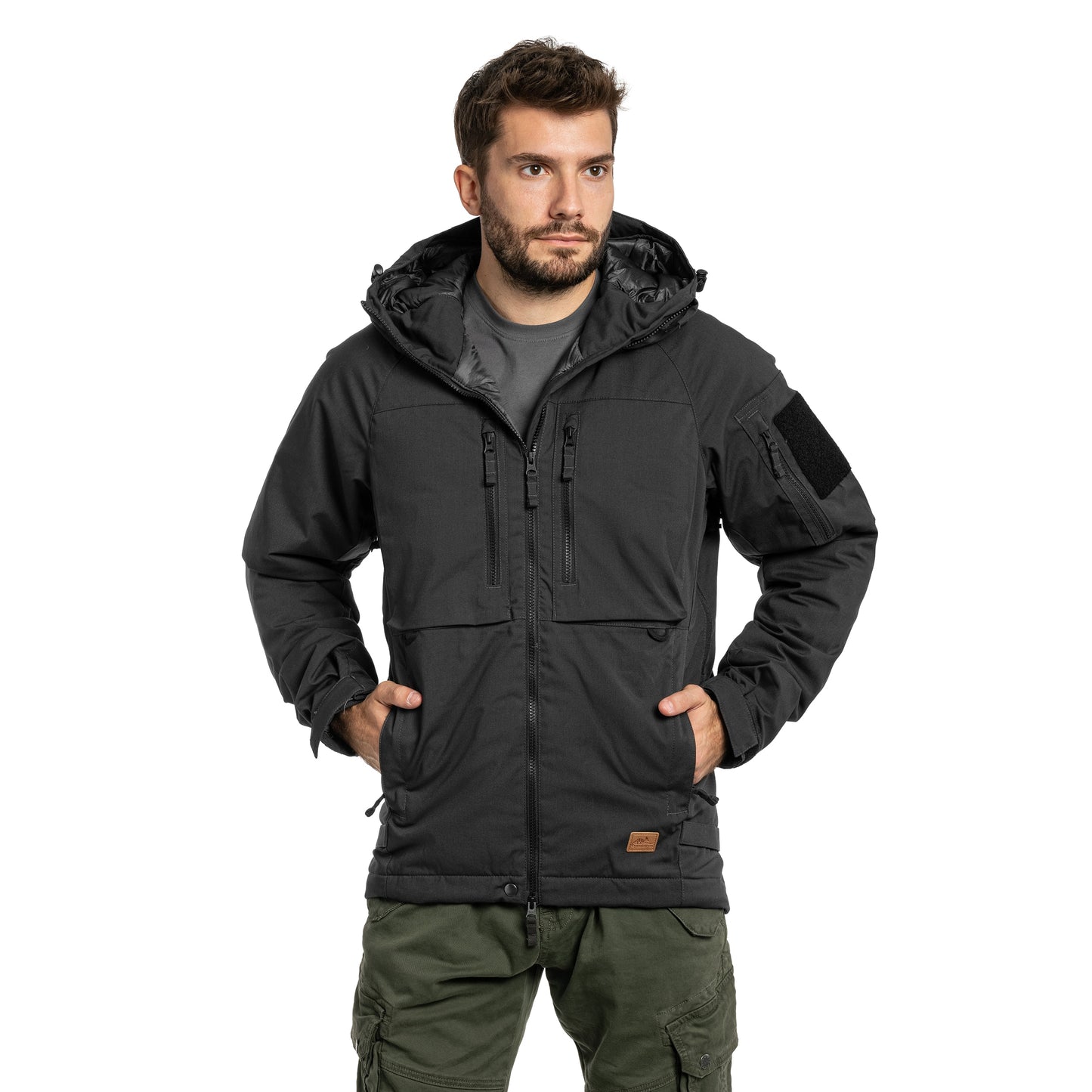 Kurtka Helikon Winter Yukon Duracanvas - Ash Grey