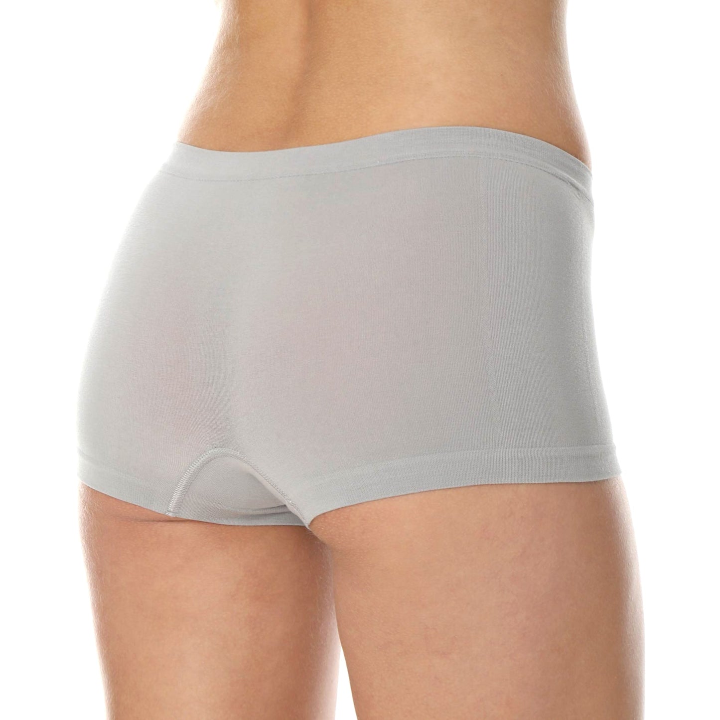 Bokserki damskie termoaktywne Brubeck Comfort Cotton - Szare